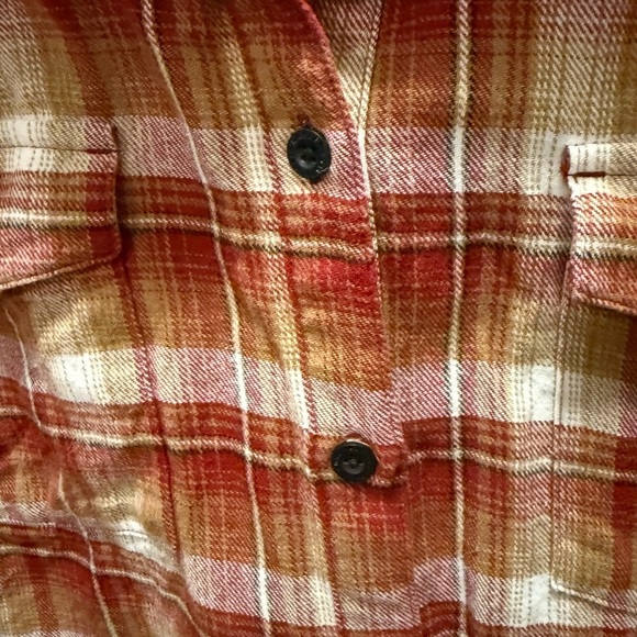 Harley-Davidson Woman’s 120th Anniversary Edition Flannel Button Shirt Sz XL - Picture 4 of 9